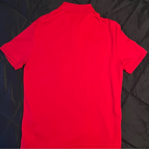 Polo Ralph Lauren Red Custom Fit Shirt Small - Picture 5 of 6